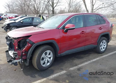 2025 Toyota Rav4 Le из США, поврежденный, VIN 2T3G1RFVXSW512852